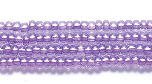 11SB798-TA: CZ Seed Bead Terra Pearl Colorlined Lilac 11/0 6HK