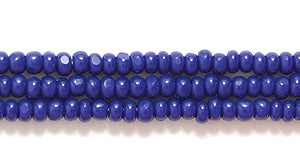 11SB178-C: CZ Seed Bead True Cut Op Navy Blue 11/0 6HK