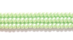 11SB381: CZ Seed Bead Sfinx Lime Green 11/0 6HK