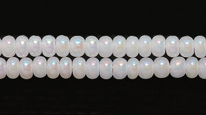 8SB612-AB: CZ Seed Bead Pearl White AB 8/0 6HK