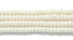 11SB616: CZ Seed Bead Pearl Cream 11/0 6HK