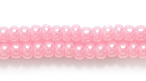 8SB692: CZ Seed Bead Pearl Pink 8/0 6HK