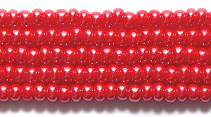 10SB342: CZ Seed Bead Sfinx LT Red 10/0 5HK