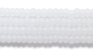 10SB210: CZ Seed Bead Opal White 10/0 5HK