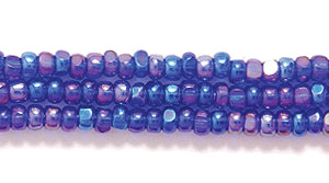 11SB578-TC: CZ Seed Bead True Cut Cobalt AB 11/0 6HK