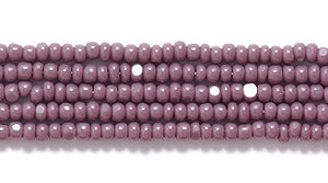 13SB198-C: CZ Seed Bead Charlotte Opaque DK Purple 13/0 18HK