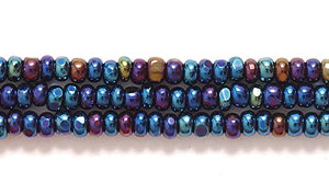 11SB579-C: CZ Seed Bead True Cut Blue Iris 11/0 6HK