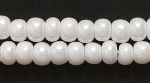 6SB312: CZ Seed Bead Sfinx White 6/0 36STR