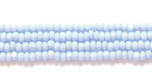 13SB160-C: CZ Seed Bead Charlotte True Cut Pale Blue 13/0 18HK