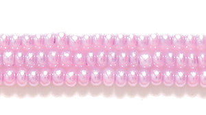 10SB695: CZ Seed Bead Pearl LT Purple 10/0 5HK