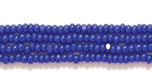 13SB174-C: CZ Seed Bead Charlotte True Cut Blue 13/0 18HK