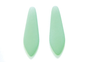 92DP684-NL: CZ Spear Neon Green Matte Loose 5x16mm 60PC