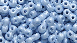 25TQ972: Czech Infinity Powdery Prl Baby Blue 2x5mm - 1200 Pieces