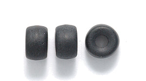 6RC109-M: CZ Roller Black Matte 6mm 600PC