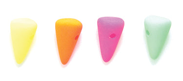 3DP525-NM: CZ Spike Neon Matte Mix 4x7-5x8mm 200PC