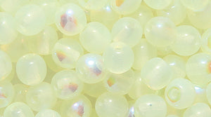 4RD520-L: CZ Round Round Opal LT Yellow AB 4mm Loose 400PC