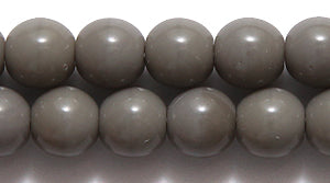 6RD106: CZ Round Opaque Shark Gray 6mm 540PC