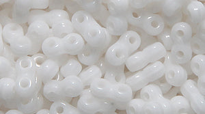 25TQ112: Czech Infinity Chalk White 2x5mm - 1200 Pieces