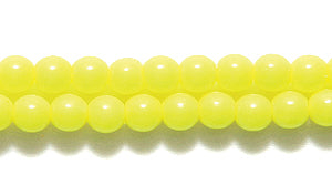 3RD622-N: CZ Round Yellow Neon 3mm 600PC