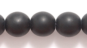 8RD109-M: CZ Round Black Matte 8mm 400PC