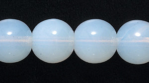 8RD210: CZ Round White Opal 8mm 300PC