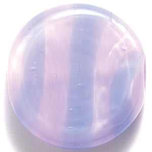 25LD5999: Lamp Flat Disc Silk LT Pink/lavender 25mm