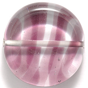 25LD5219: Lamp Flat Disc Crystal/amethyst 25mm