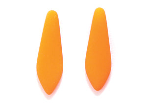 92DP638-NL: CZ Spear Neon Orange Matte Loose 5x16mm 60PC