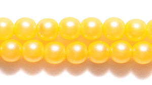 4RD634-N3: CZ Round Tangerine Silk Neon Pearl 4mm 540PC