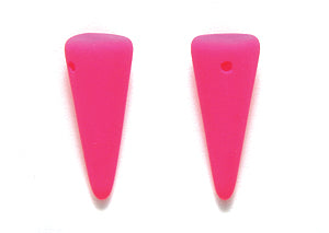 5DP694-NM: CZ Spike Drop Pink Neon 5x13mm 200PC