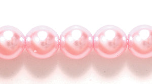 6GP692: CZ Glass Pearl Pink 6mm 300PC