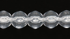 52SA212: CZ Side Saucer Crystal 6mm 1200PC