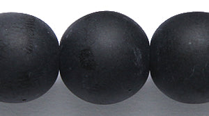 12RD109-M: CZ Round Black Matte 12mm 180PC