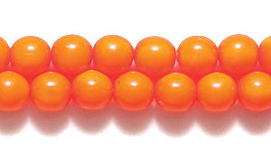 4RD638-N: CZ Round Orange Neon 4mm 540PC