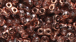 25TQ854: Czech Infinity Capri Gold 2x5mm - 1200 Pieces