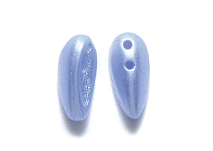 42CM673-P: CZ Chilli Two Hole French Blue Pastel 4x11mm 320PC