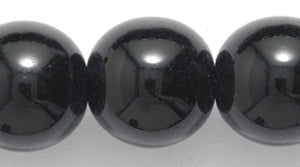 12RD109: CZ Round Black 12mm 180PC