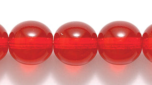 8RD244: CZ Round TR Ruby 8mm 400PC