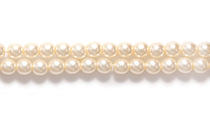 2GP615: CZ Glass Pearl Parchment 2mm 600PC