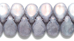 57DP110-PT: CZ Pips LT Purple Picasso 5x7mm 600PC