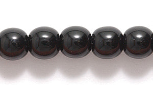 6RD109: CZ Round Black 6mm 1000PC