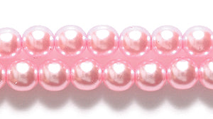 4GP692: CZ Glass Pearl Pink 4mm 600PC