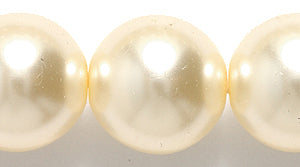 12GP614: CZ Cultura Pearl Cream 12mm 160PC