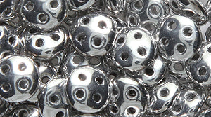 64DS815-F: CZmates Quadralentil Silver 6mm 74pc 74PC