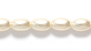 32GP614: CZ Cultura Off Pearl White 4x6mm 400PC