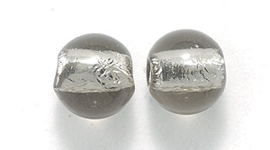 8RD405: CZ Sterling Foil Grey 8mm 1PC