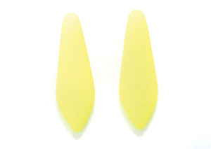 92DP622-NL: CZ Spear Neon Yellow Matte Loose 5x16mm 60PC