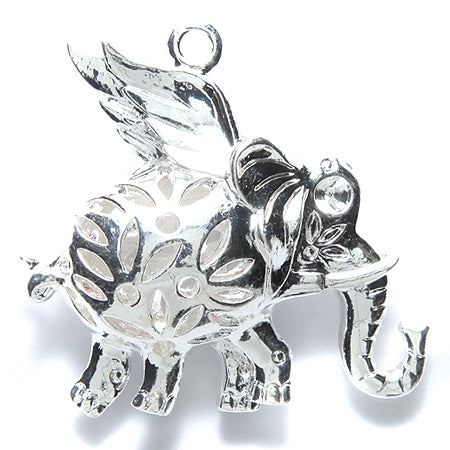 ME5738: Filigree Flying Elephant 34x36mm SPL-2PC