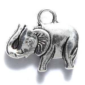 ME4360-S: Metal Elephant PNDNT Silver 22x19x5mm-6PC