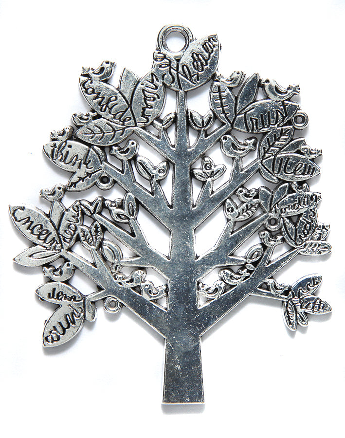 ME4331-S: CHARM Inspirational Tree Silver 59x70mm-1PC